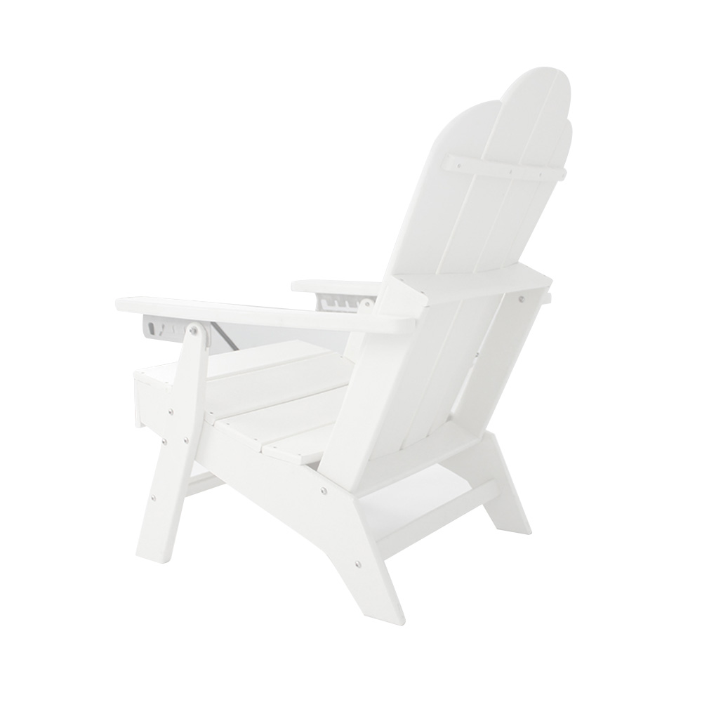 ADM006 Beach Leisure HDPE Adirondack Stol-utdragbar sits utomhus vilstol